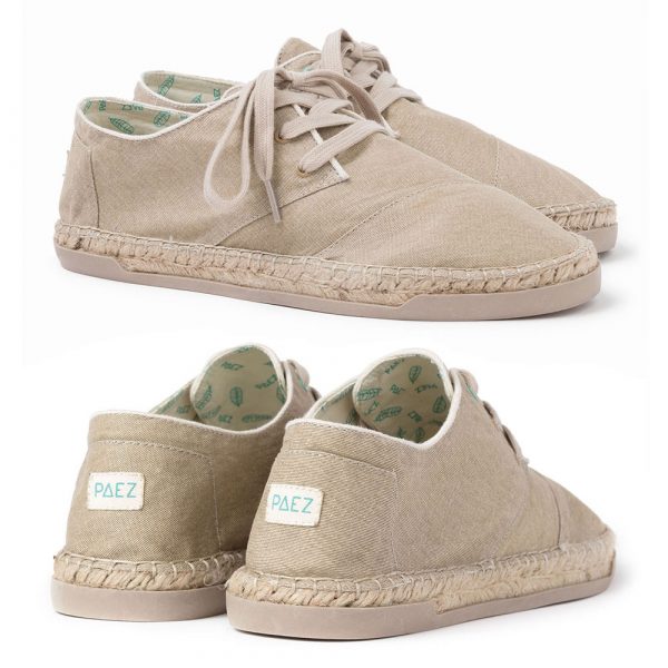 Lite Laced Up PAEZ Stone Wash Sahara