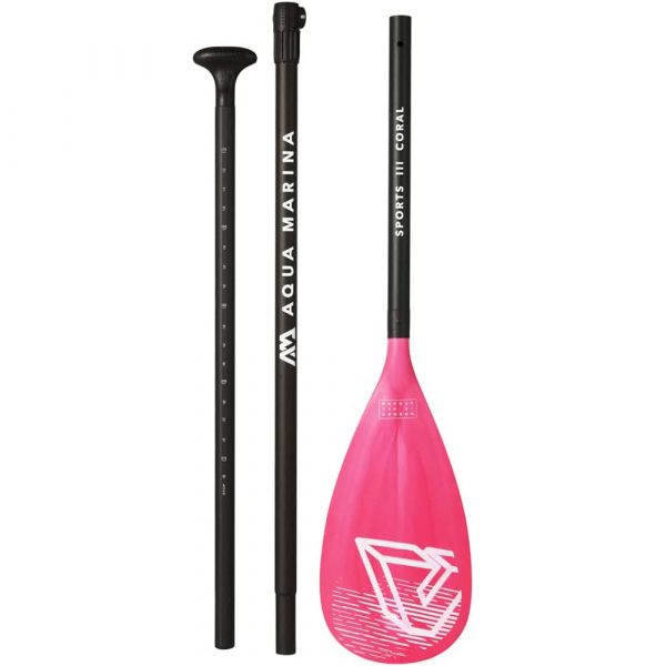 Aqua Marina SPORTS III Coral Aluminum SUP Paddle